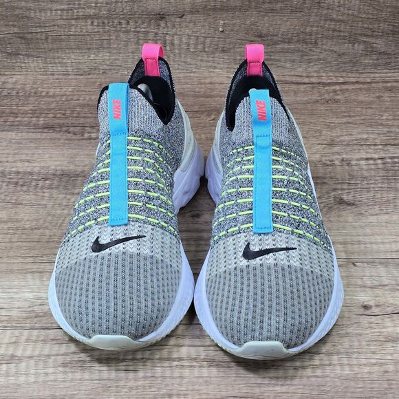 Nike React Phantom Run Flyknit 2 Men\'s Size 11 Gray Running Shoes (CZ7865-100) main image 8